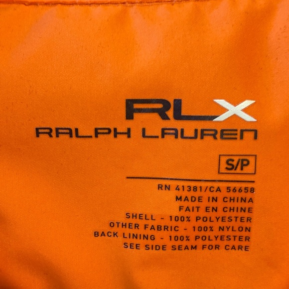 Ralph Lauren RLX Women's Fluorescent Orange Ski Jacket - Picture 2 of 7